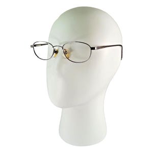 Windsor Collection M5091 C1 Silberfarbene Unisex-Rahmen, 48-18-140, Vintage Brille, klassischer Metallrahmen, Retro-Brille
