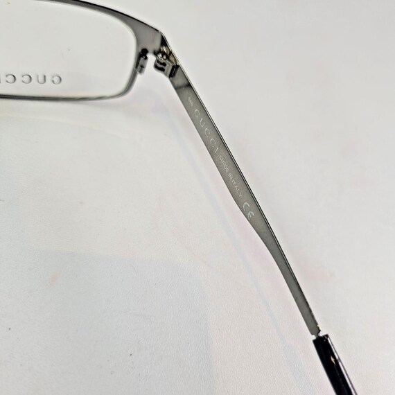 Gucci GG1865 Silver Metal Rectangular Glasses (53… - image 10
