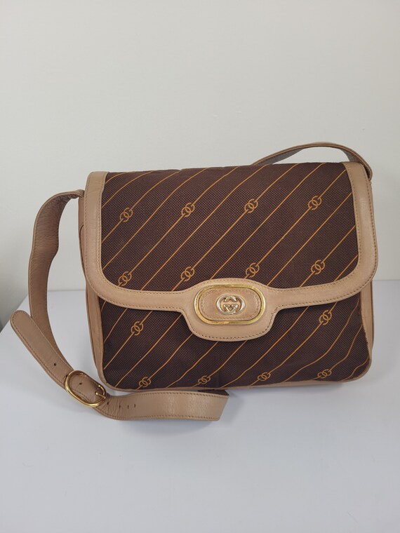 GUCCI Bag. Authentic Gucci  Vintage Monogram Came… - image 3