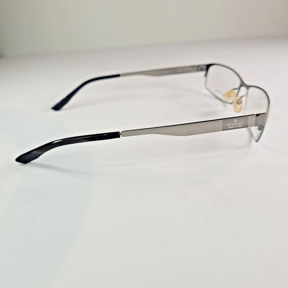 Gucci GG1865 Silver Metal Rectangular Glasses (53… - image 11