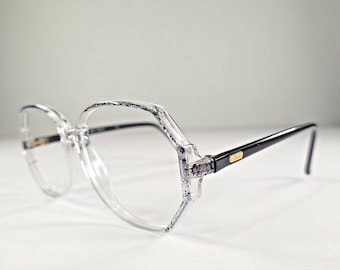 Silhouette SPX 1564 10 6052 Clear Brown Green Eyeglasses  display picture 1