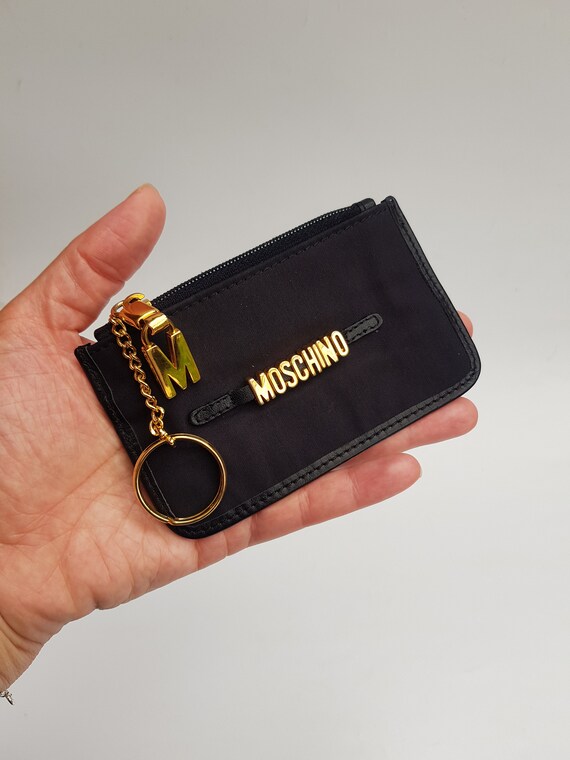 Moschino key pouch best sale