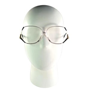 Vintage 1980s Silhouette SPX Austria Oversized Klar Brillenfassungen Geometrische Designer Optischer Rahmen 56-14-130