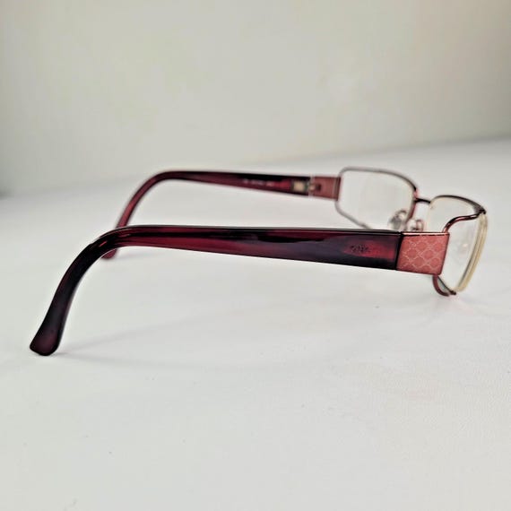 Gucci dark red rectangular eyeglasses frame GG 27… - image 9