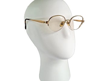 Gucci Y2K Sunglasses GG2655/S Rimless Purple Gradient Gold Vintage