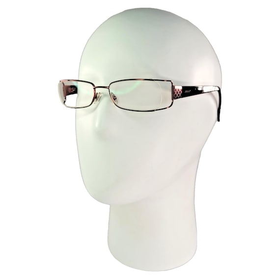 Gucci dark red rectangular eyeglasses frame GG 27… - image 2