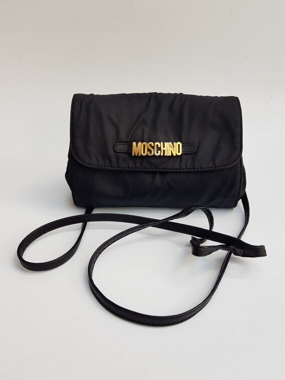 MOSCHINO Bag. Moschino by Redwall Black Shoulder b