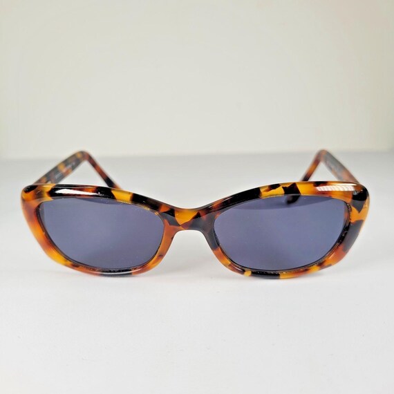 Vintage 90s Gucci GG2415/S Brown Tortoiseshell Sunglasses