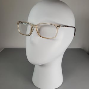 Vintage Ralph Lauren Eyeglasses | Brown & Clear Frames | Y2K Designer Glasses | Unisex Optical Frames | Retro Fashion Eyewear