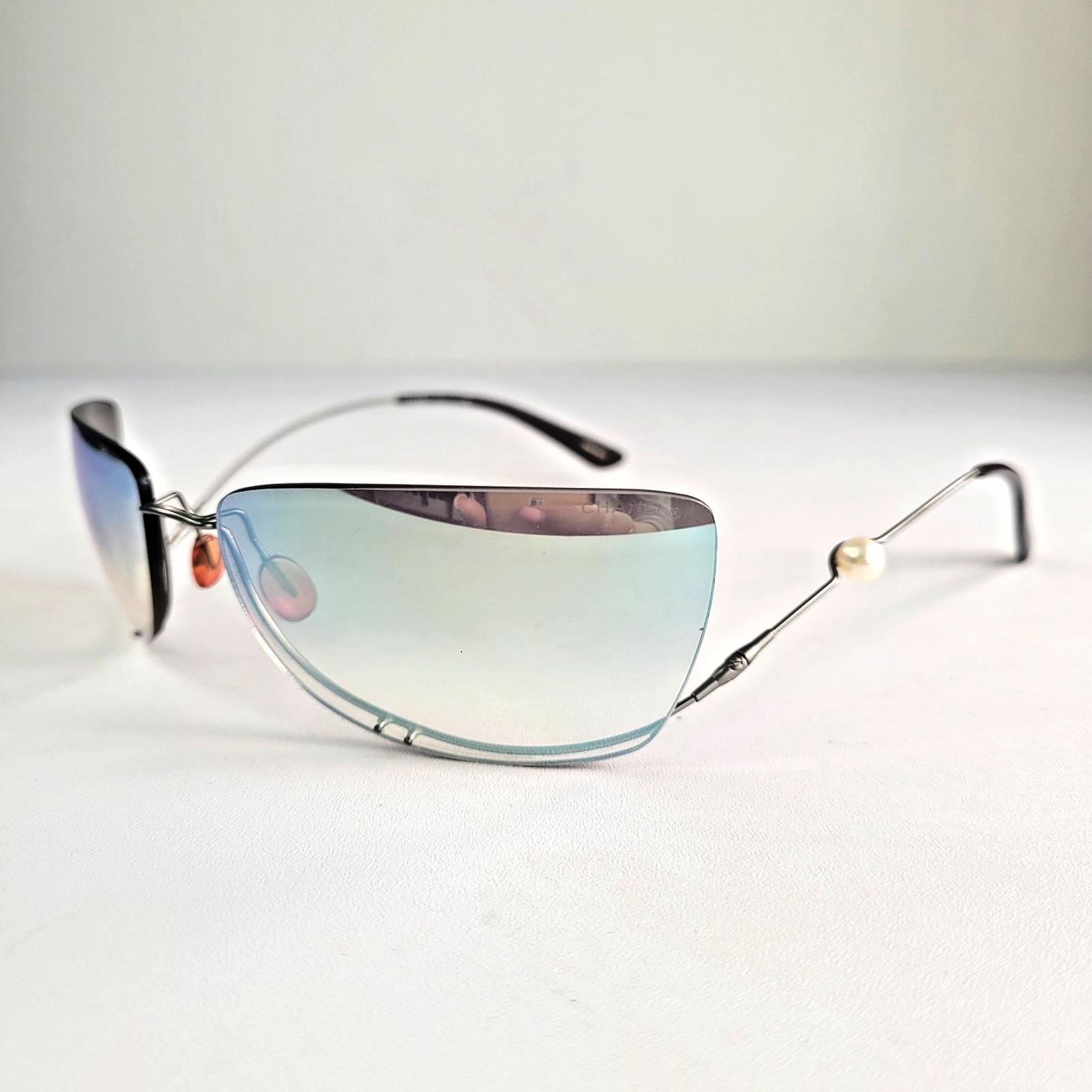Chanel Sunglasses Rimless - Etsy
