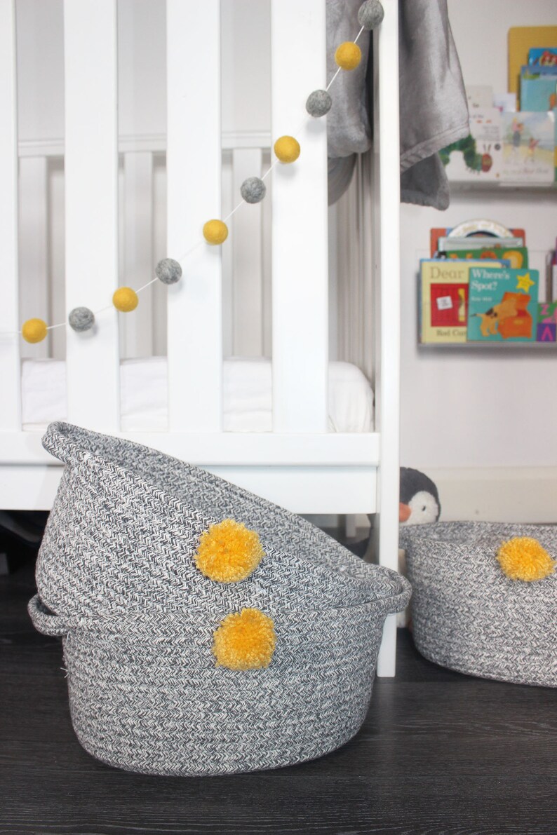 mustard nursery decor