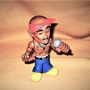 Tupac Shakur Poseable Doll - Music Artist Memorabilia