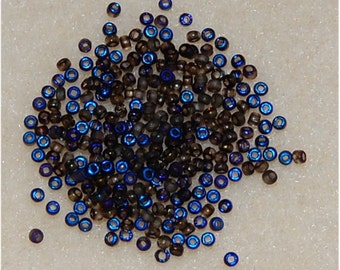 sold in units of approx 10 gms. Etched Crystal Marea Full SEED Beads Czech Size 11