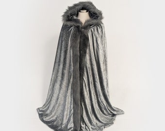 【COGTHEBIGSMOKE】 GITTY HOODED CAPE Amazon.com: chigemianbaoba Adult Hooded Cape Long Cloak with