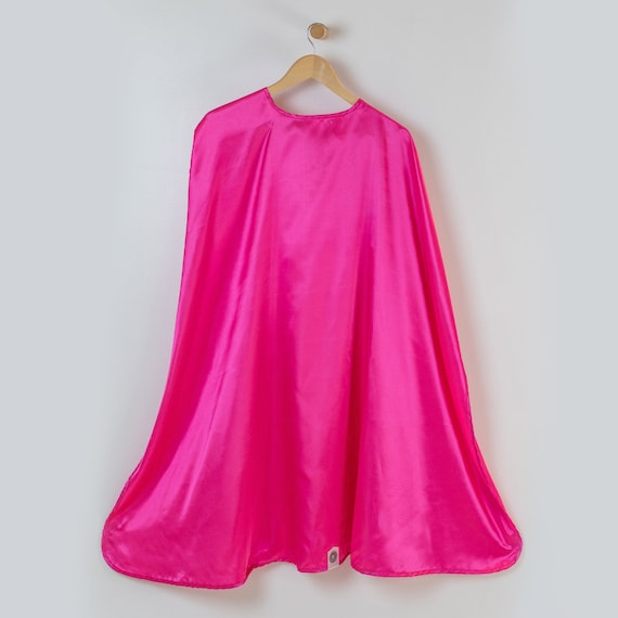 Neon Cape Pink Adult Superhero Neon Cape Pink Adult Superhero