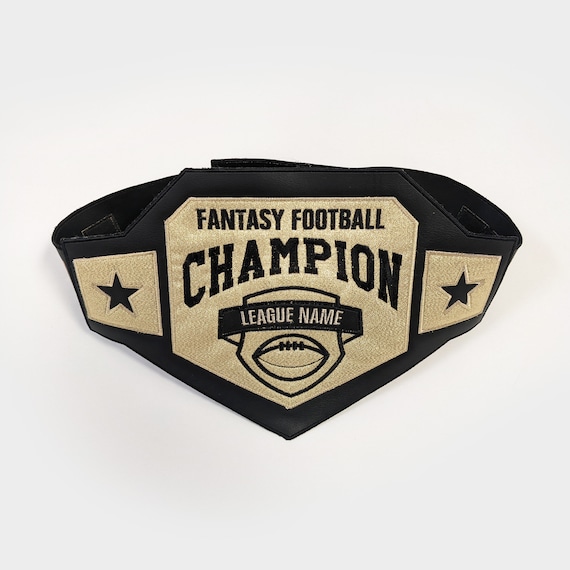 Fantasy Football Champion Wrestling Belt Personalized Etsy