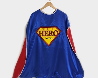 Everyday Hero Personalized Cape | Adult Superhero Cape for Every Day Heroes