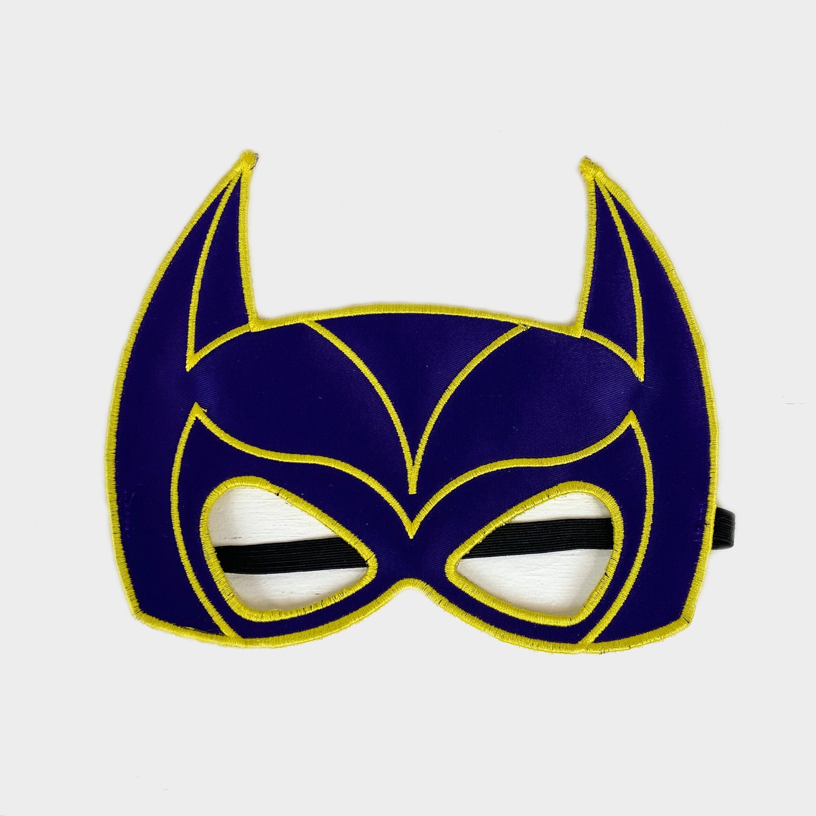 Bat Girl Themed Superhero Mask Costume Batgirl Mask for Kids Etsy