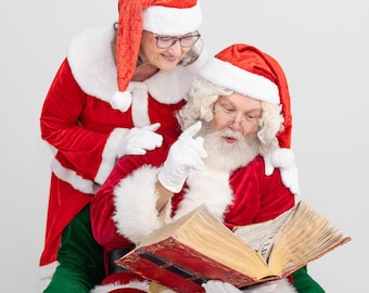 Santa Book, Personalized Naughty And Nice List