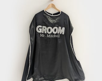 Super Groom Superhero Cape | Custom Personalized Bridal Wedding Bachelor Party Costume Cape