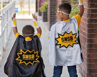 Design Your Own Kids Superhero Cape | Custom Embroidered Superhero Cape - Choose Color & QTY |
