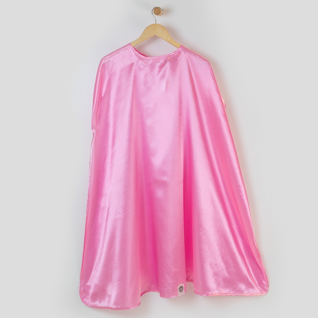 pink superhero cape costume