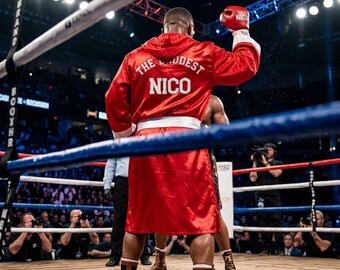 Custom Embroidered Contender Boxing Robe