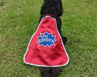 Super Sidekick Dog Cape | Custom Pet Superhero Costume, Hero Cape for Dog