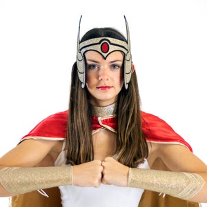 Princess Warrior Headband - Superhero Costume for Kids and Adults
