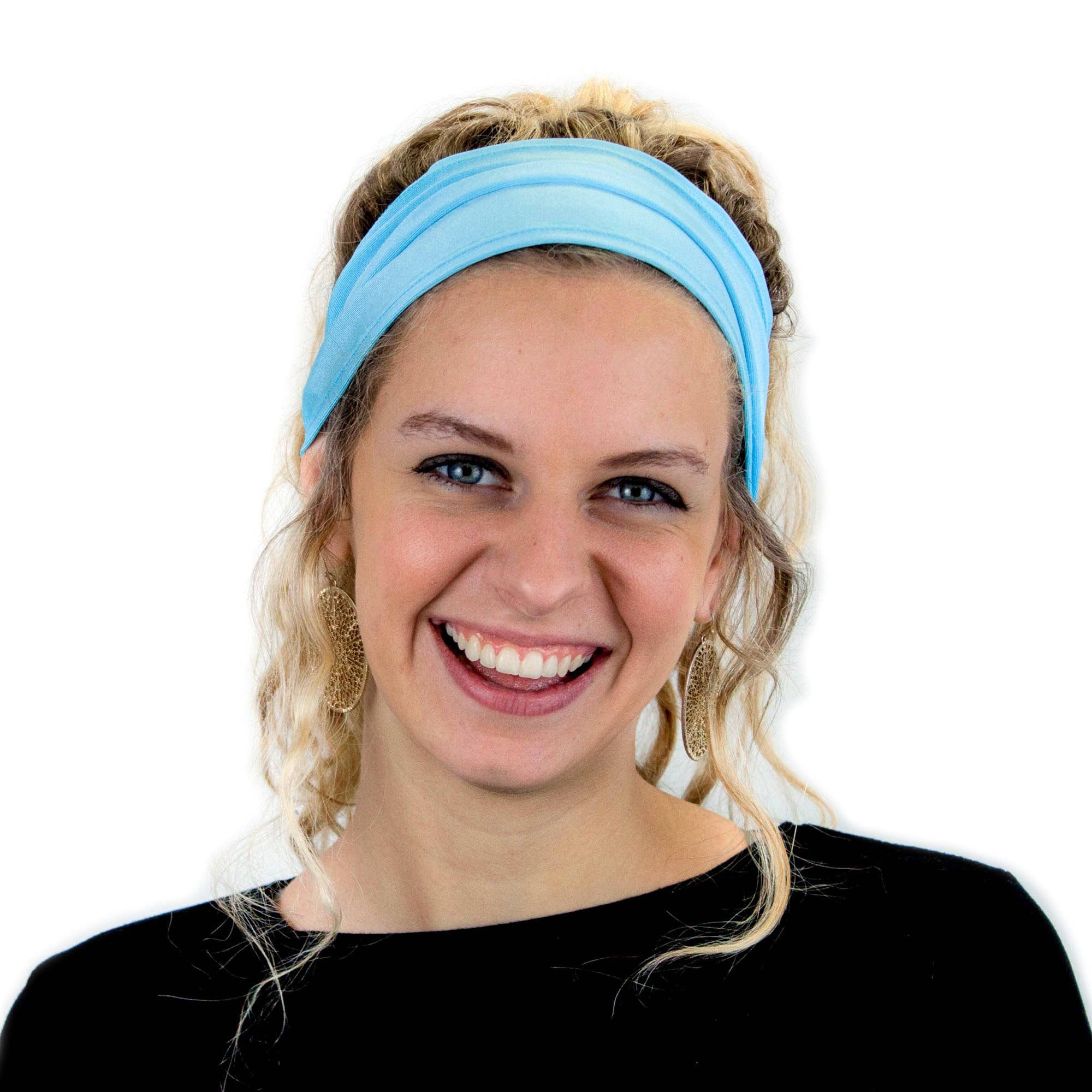 Non-Slip Sweatband Headbands for Gym Running Yoga Workout Maven Thread Women main image 3