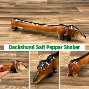 Dachshund Salt & Pepper Shaker Set