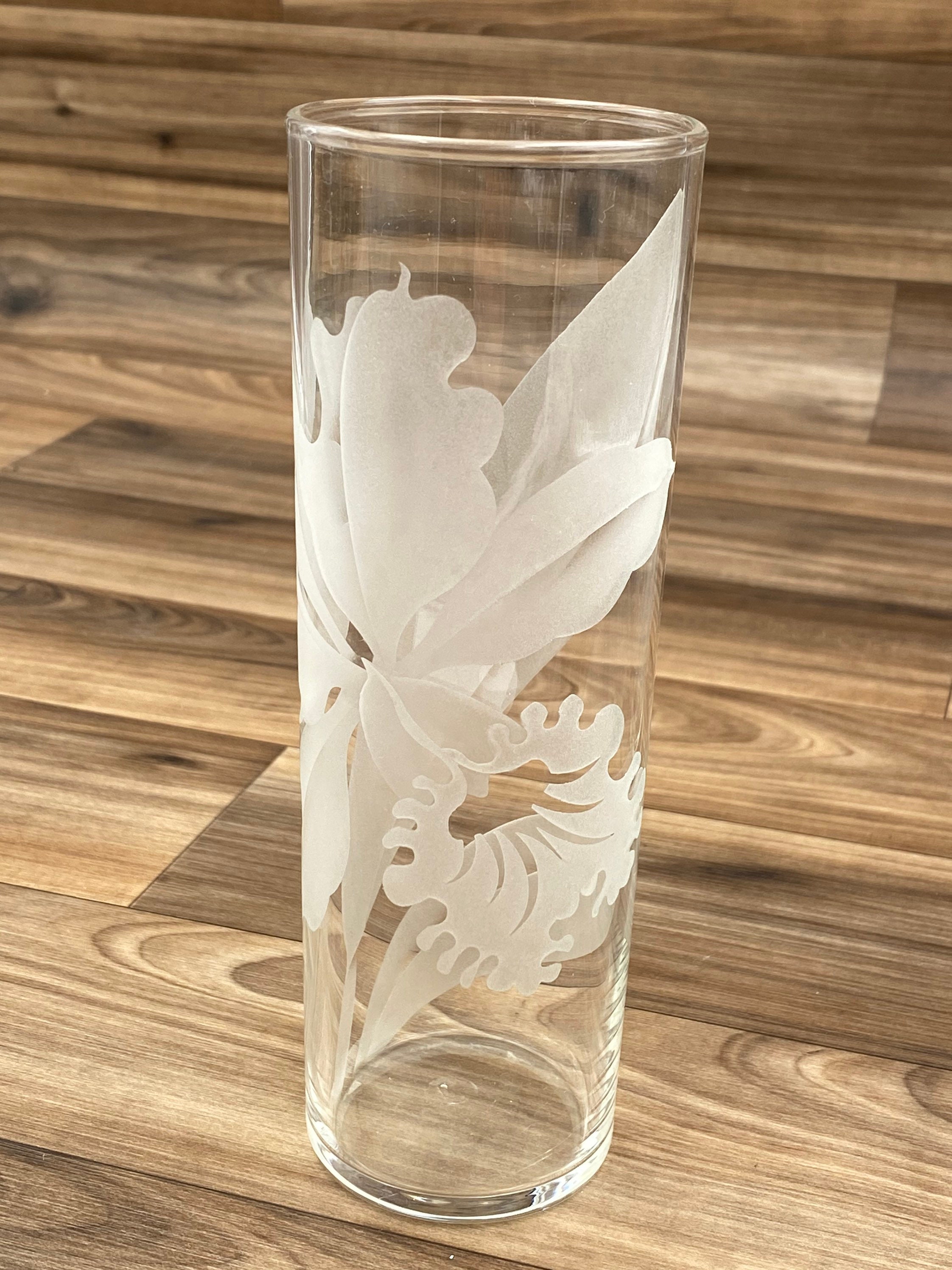 libbey etched glasses