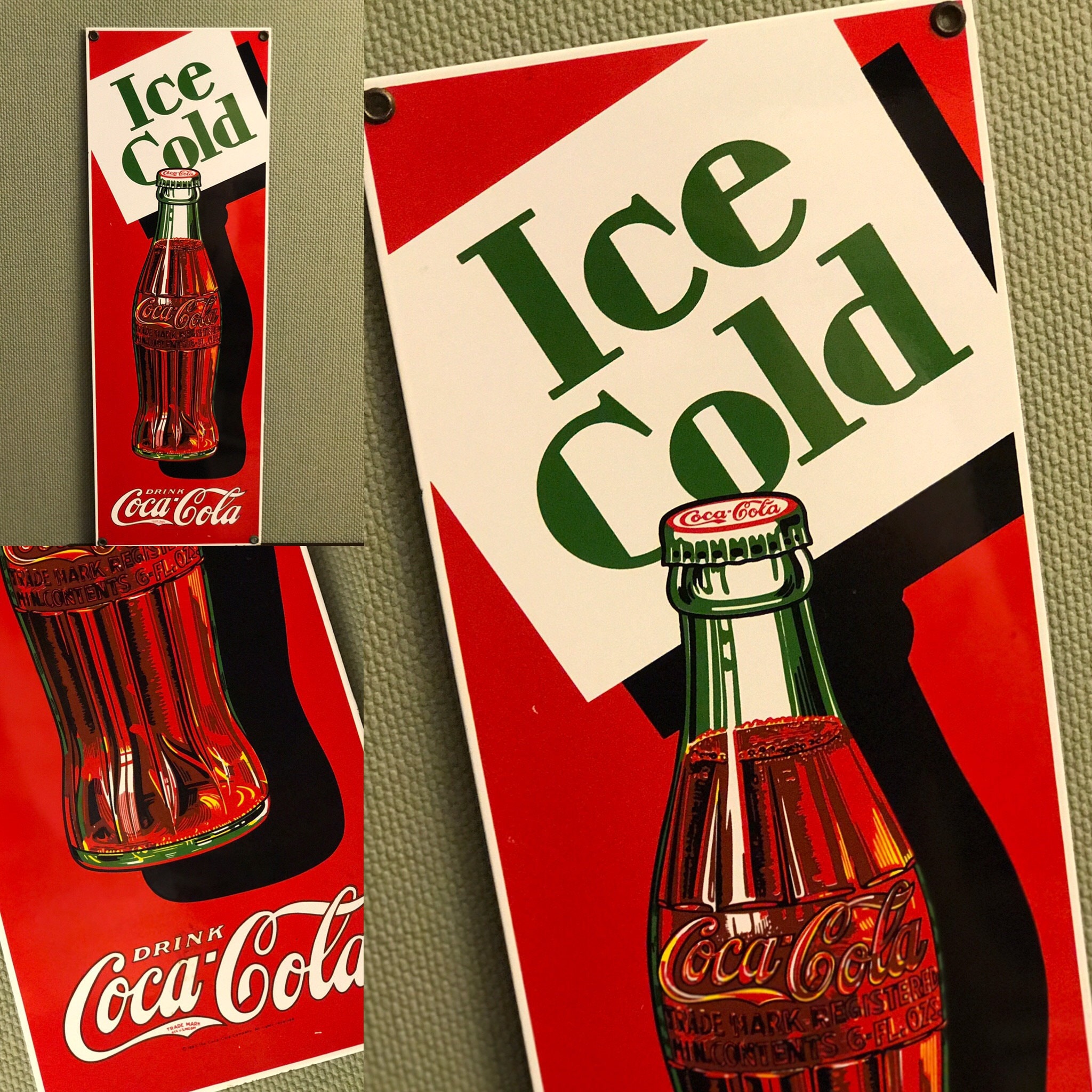 AndeRooney　看板 Harley - Davidson for 1940 Orange Porcelain Ande Rooney Sign