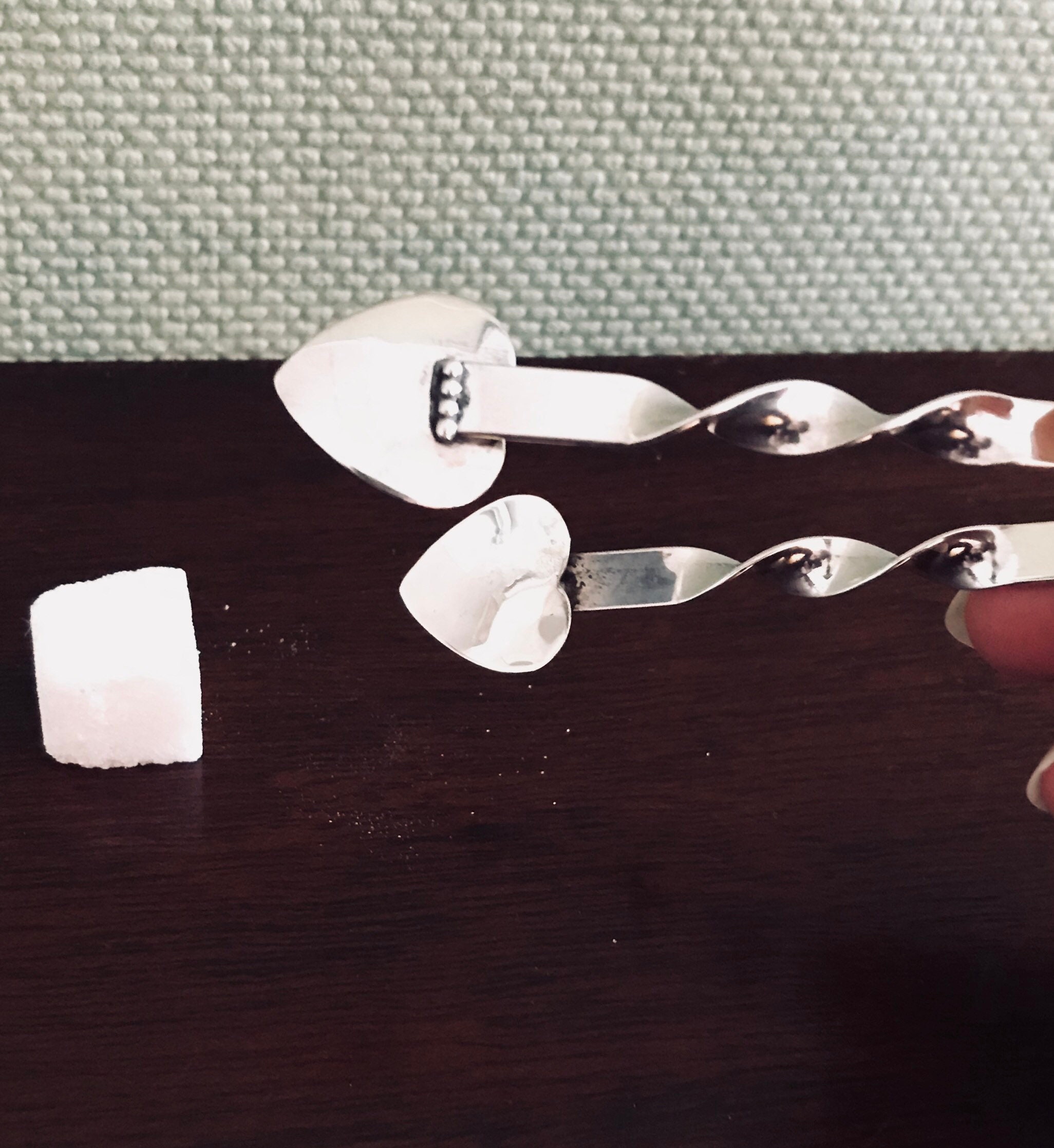 Vintage Heart Sterling Silver Bon Bon Tongs Raimond heart tip Tongs