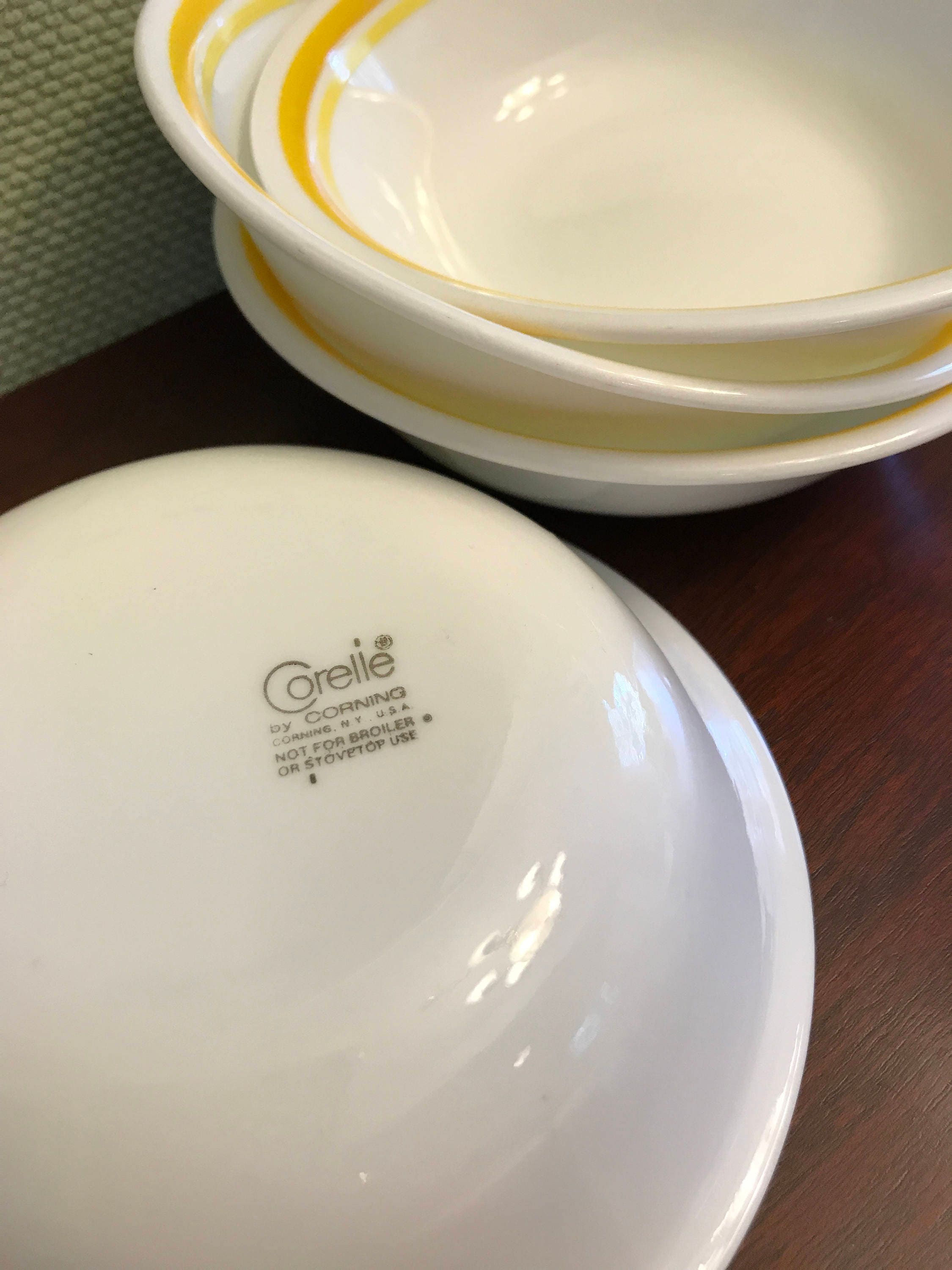 Corelle Citrus Dinnerware, Corelle Citrus Dessrt fruit Bowl, 4 piece