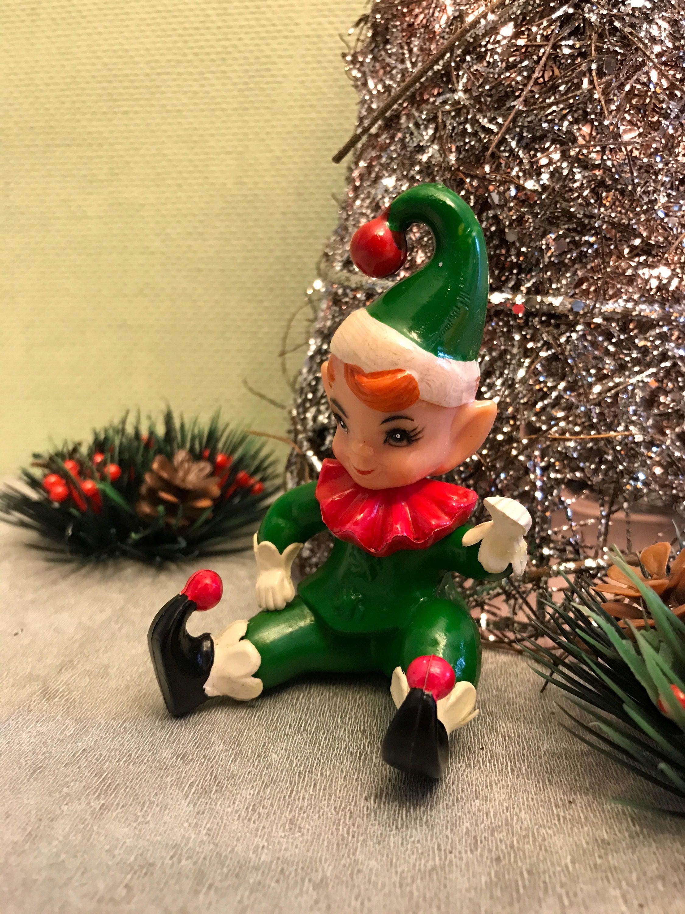 elf pixie rubber mytravelingboutique shelf hong kong 1950s collectible gift