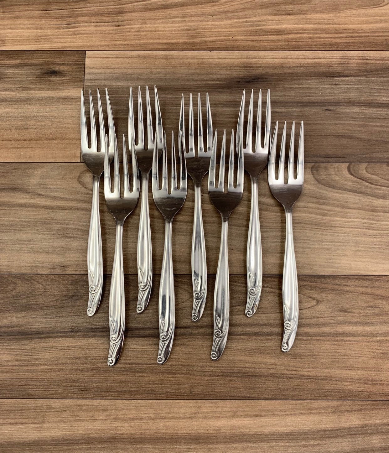 Vintage Stainless Flatware set Rondine Art Deco Flatware Vintage