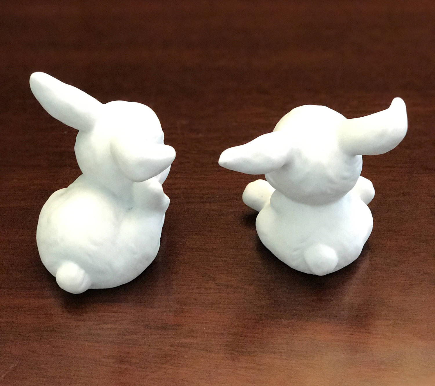 Vintage Porcelain Bunny figurines, Vintage Homco Bunnies, collectible bunnies, Baby bunnies