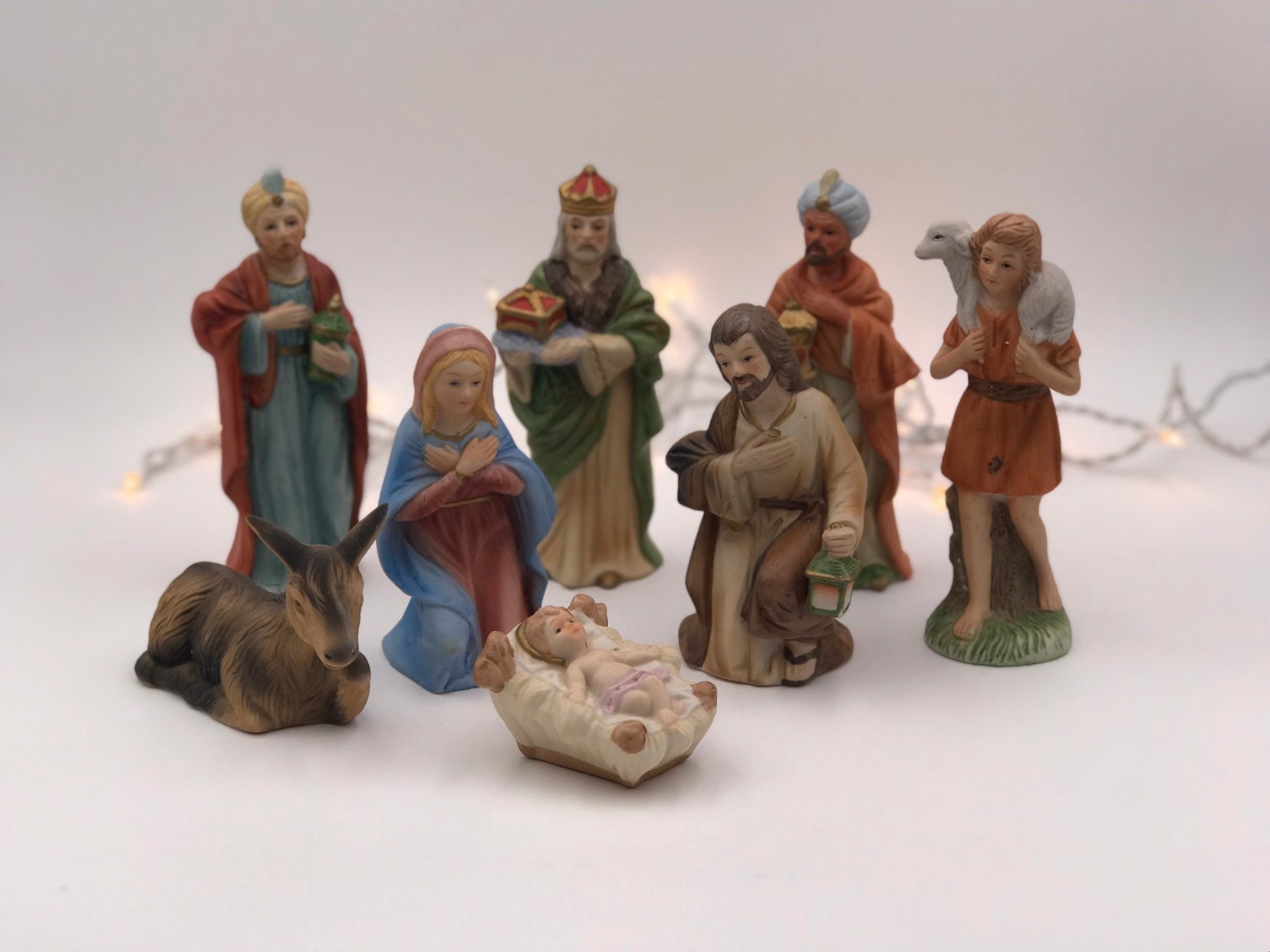 ceramic christmas nativity