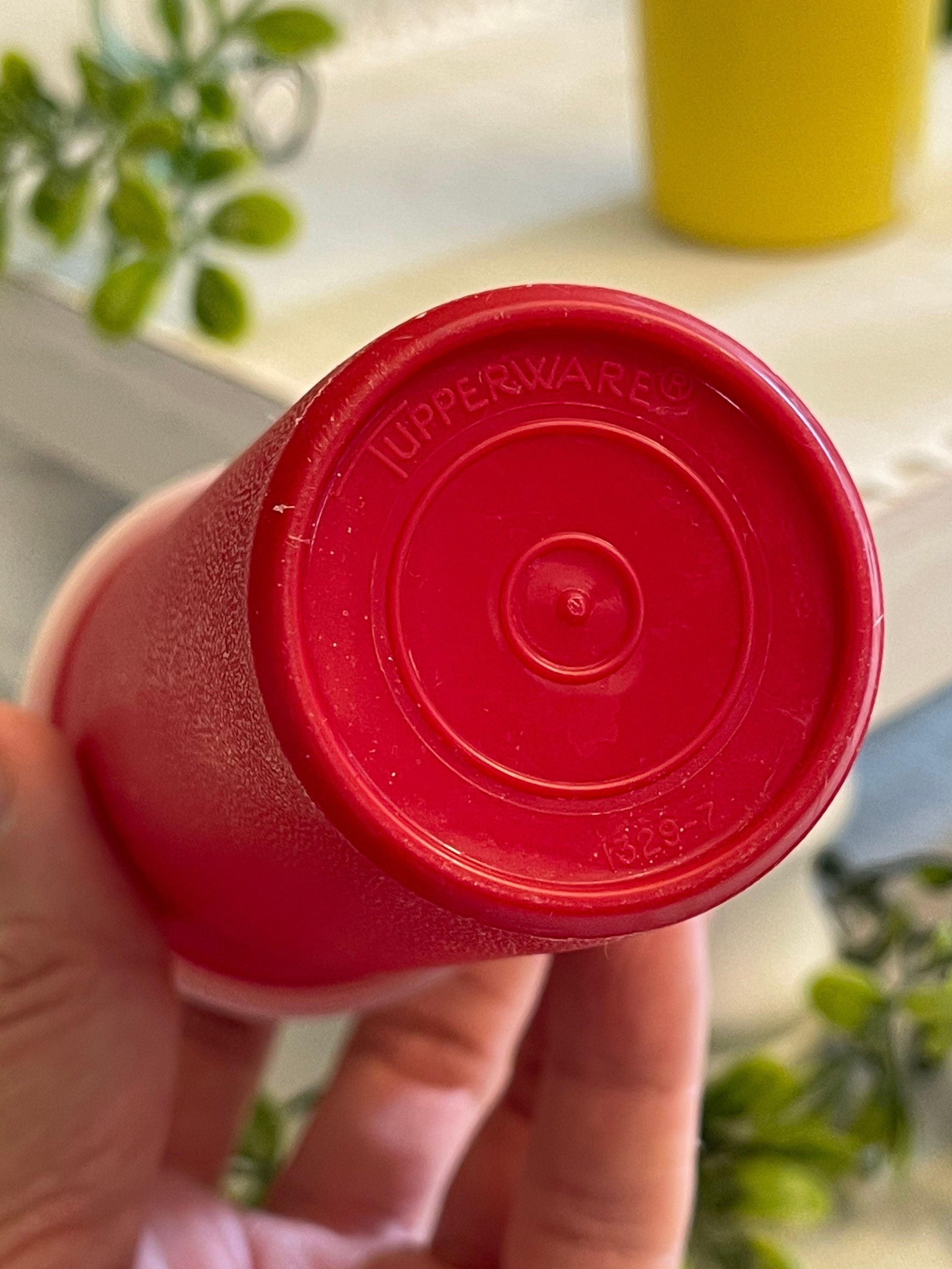 Vintage Tupperware Ketchup Mustard