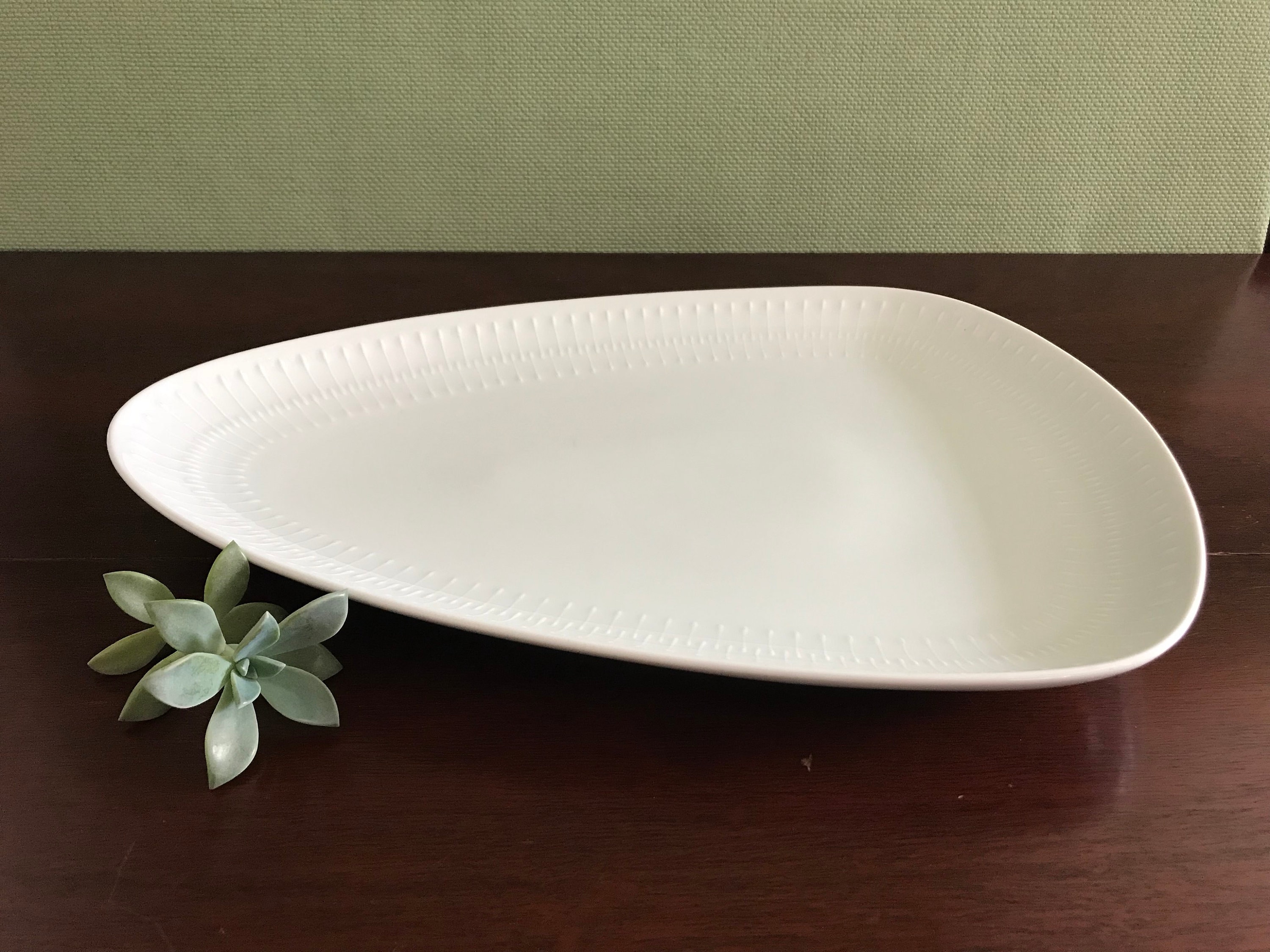 Mid Century Modern Serving Platter, Apart by Hutschenreuther China