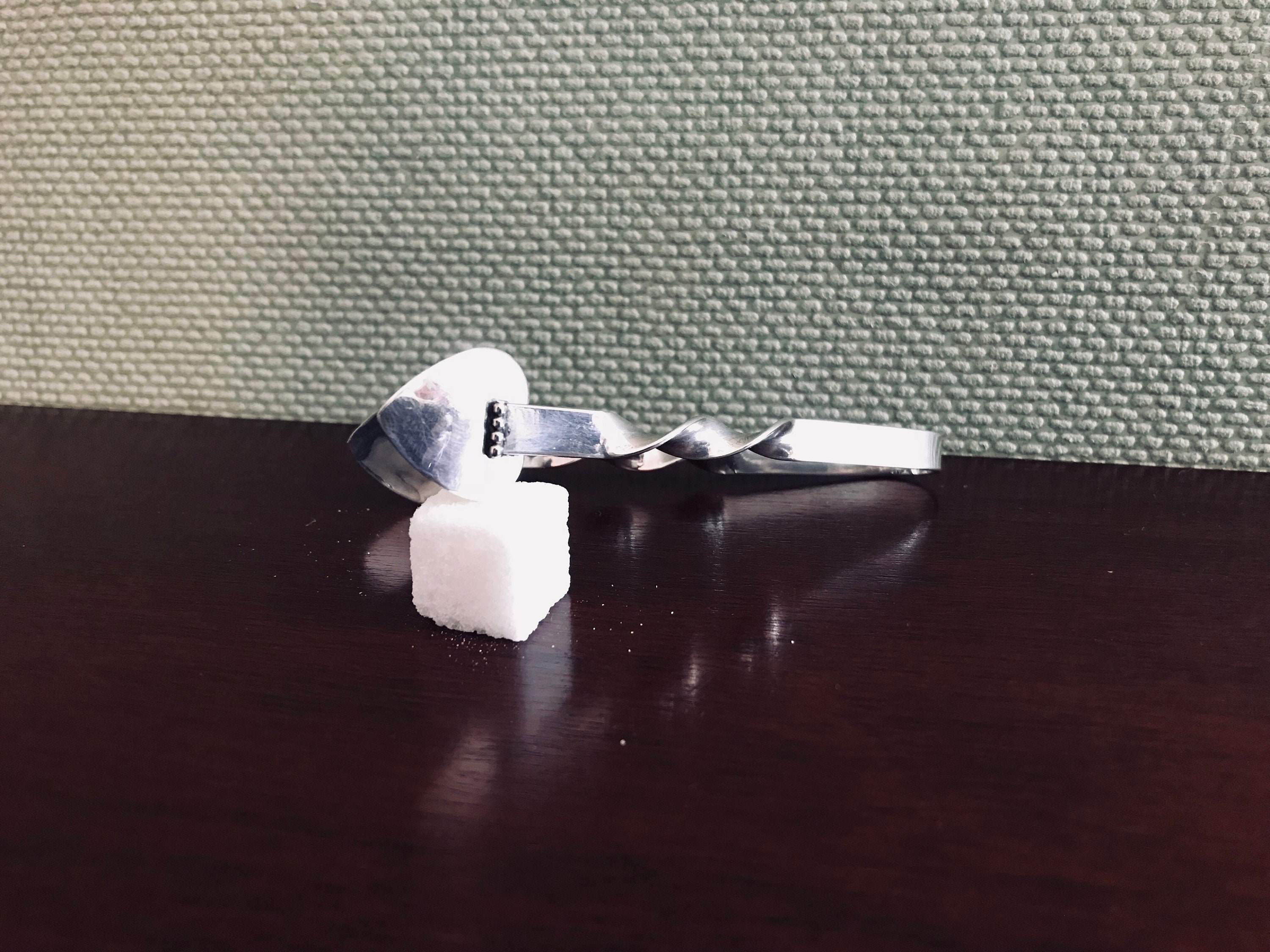 Vintage Heart Sterling Silver Bon Bon Tongs Raimond heart tip Tongs