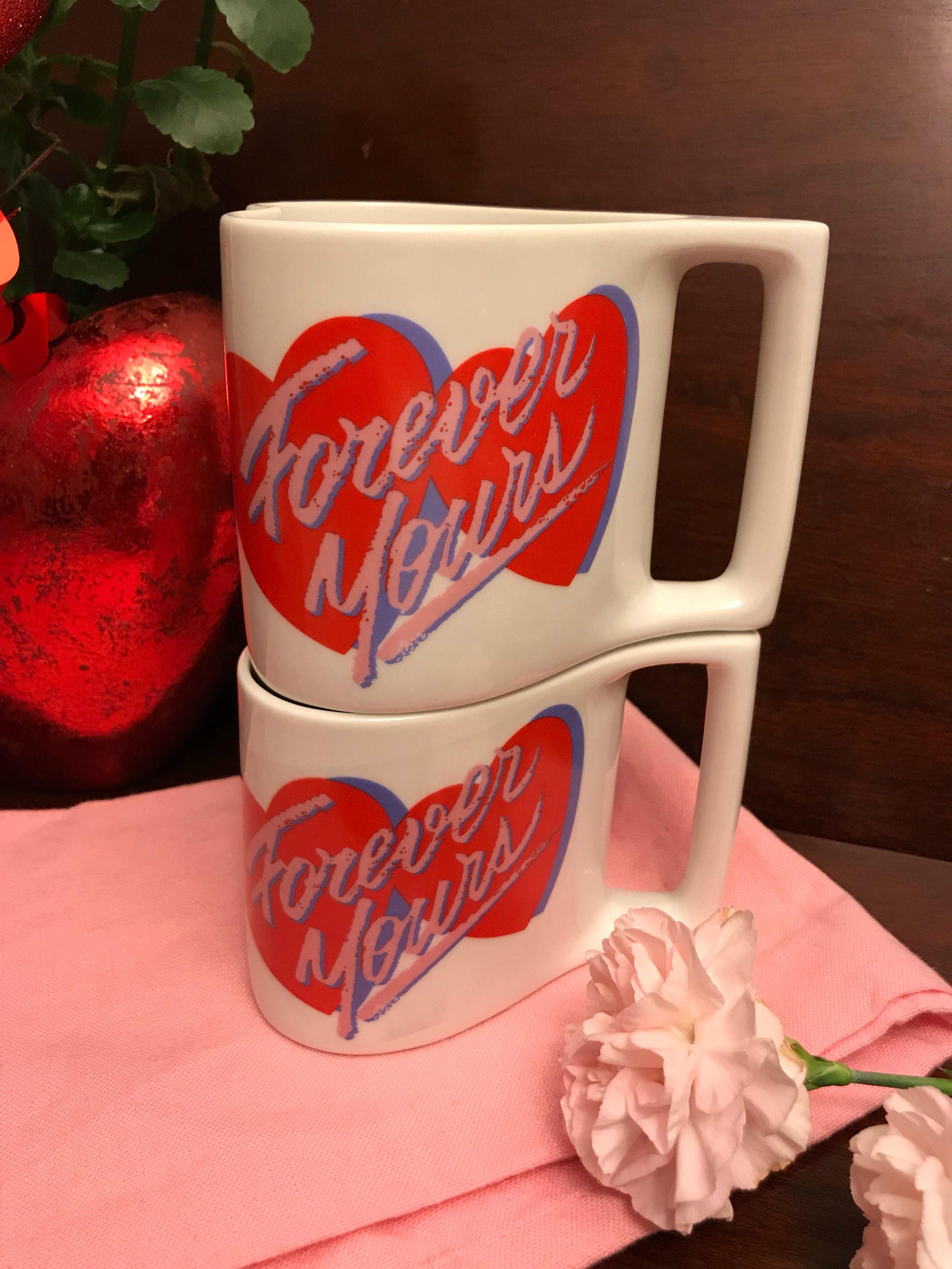Love Is A Flame That Never Goes Out - Personalized Custom Coffee Mug
