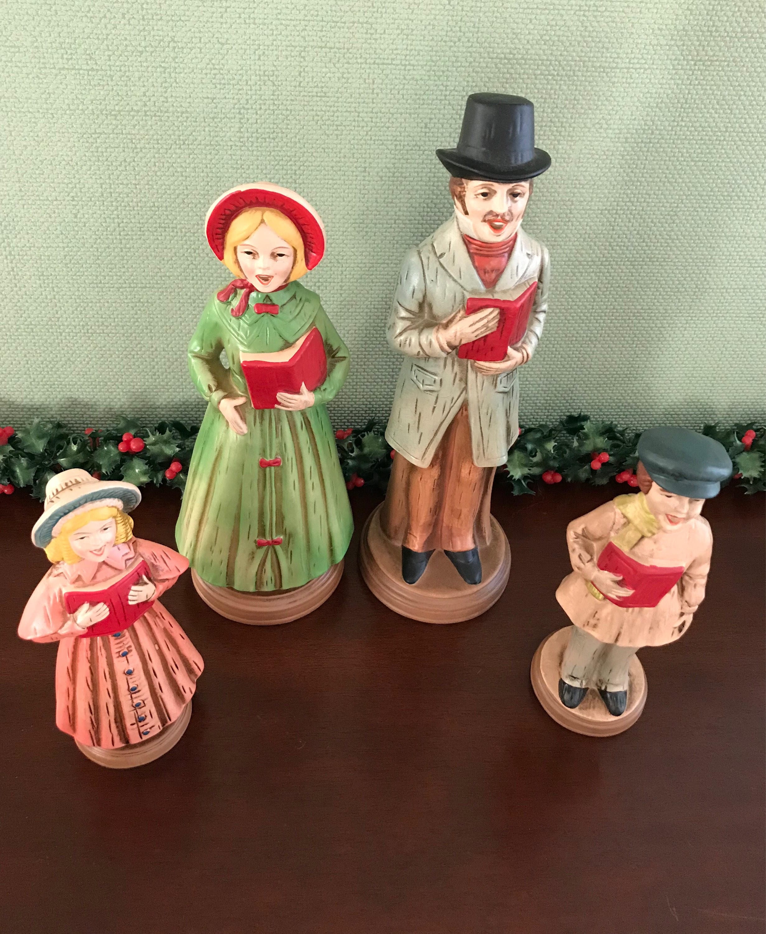 Vintage Christmas Carolers Figurines 