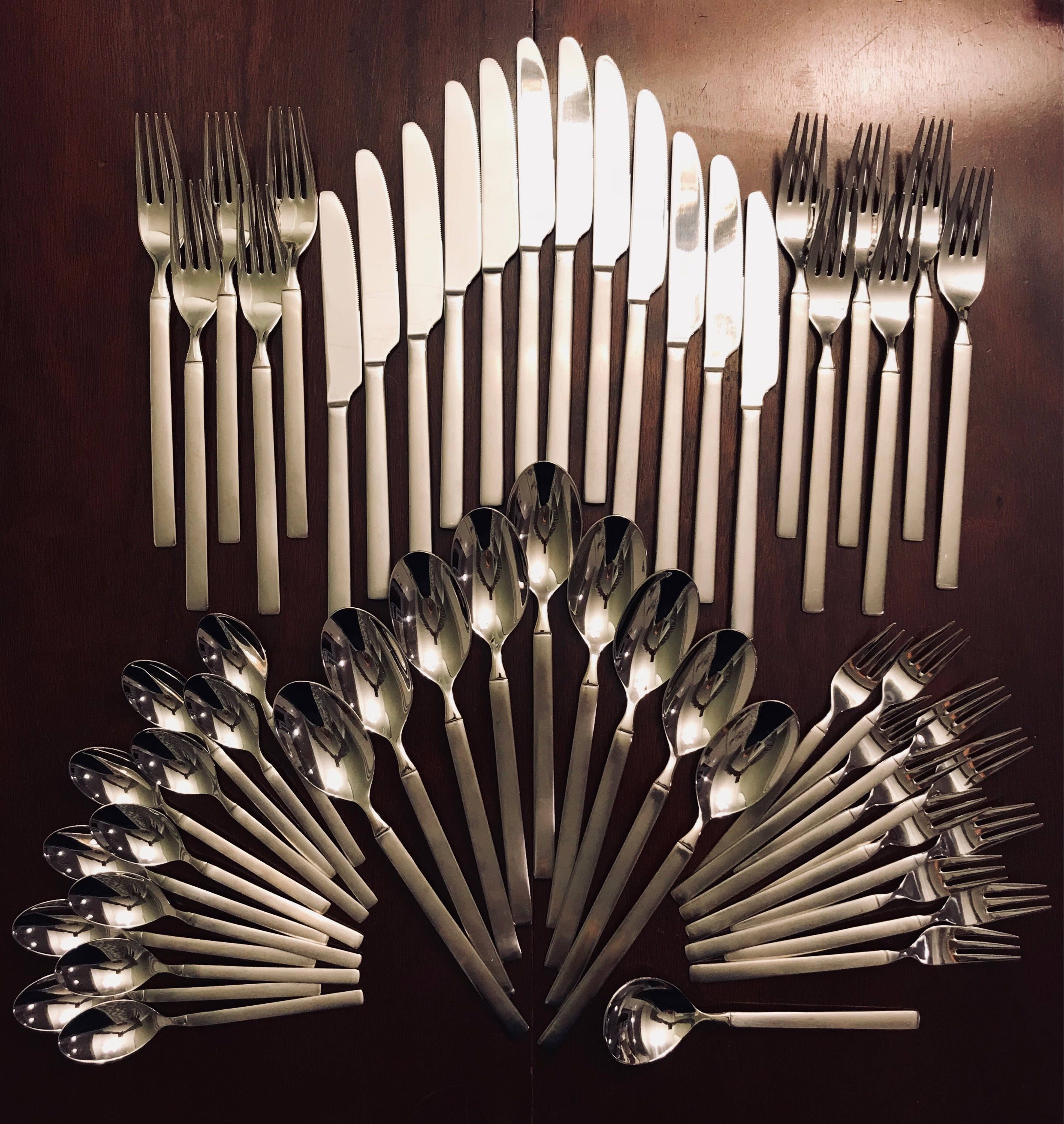 Stainless Flatware set, BSF 18 10 Stainless flatware, minimalist
