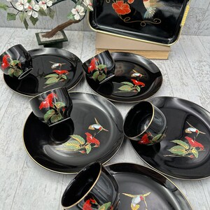 Vintage Otagiri Japan Hummingbird Tea Set, Japanese Porcelain - Etsy