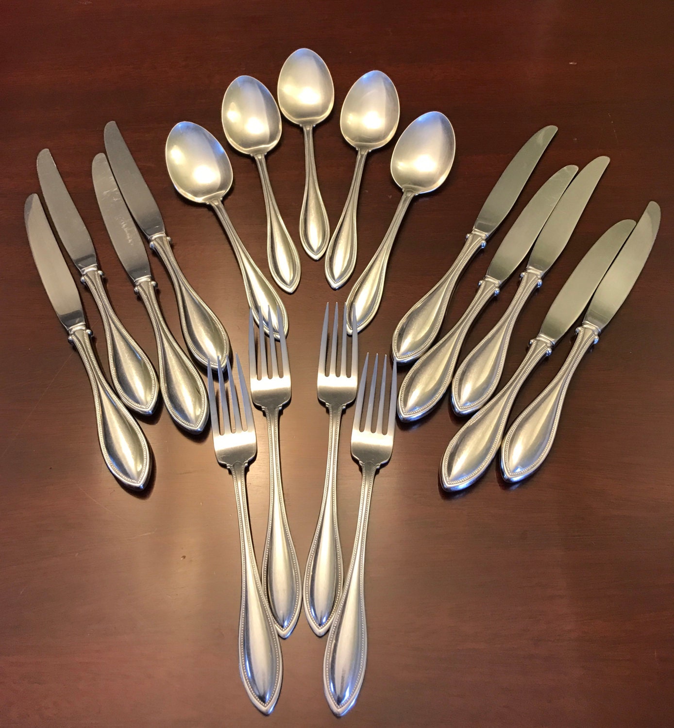 Oneida ArborAmerican Harmony OHSARB Pattern 905 stainless flatware