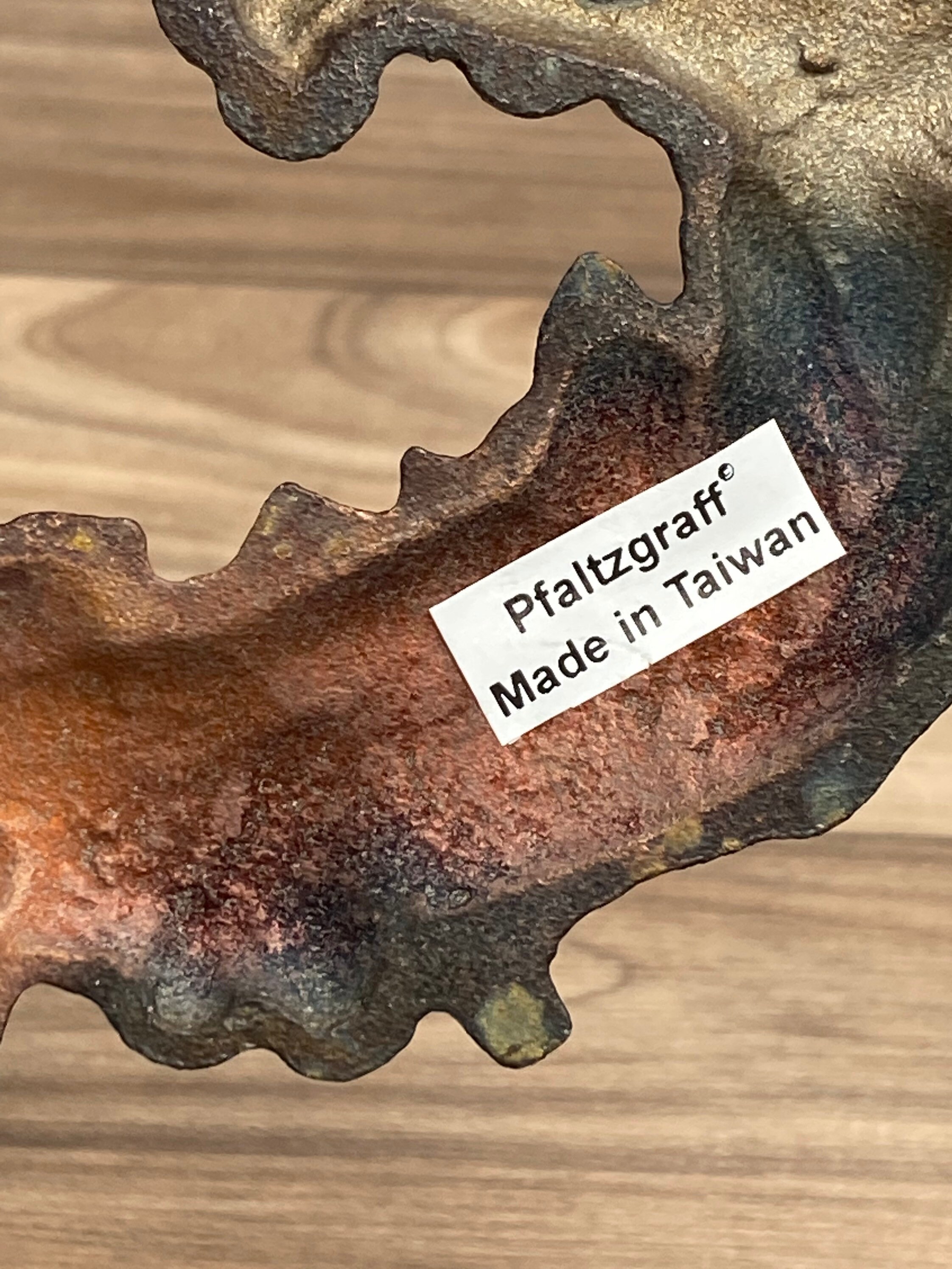 Copper Grapevine wreath Key organizer, Pfaltzgraff vintage key holder