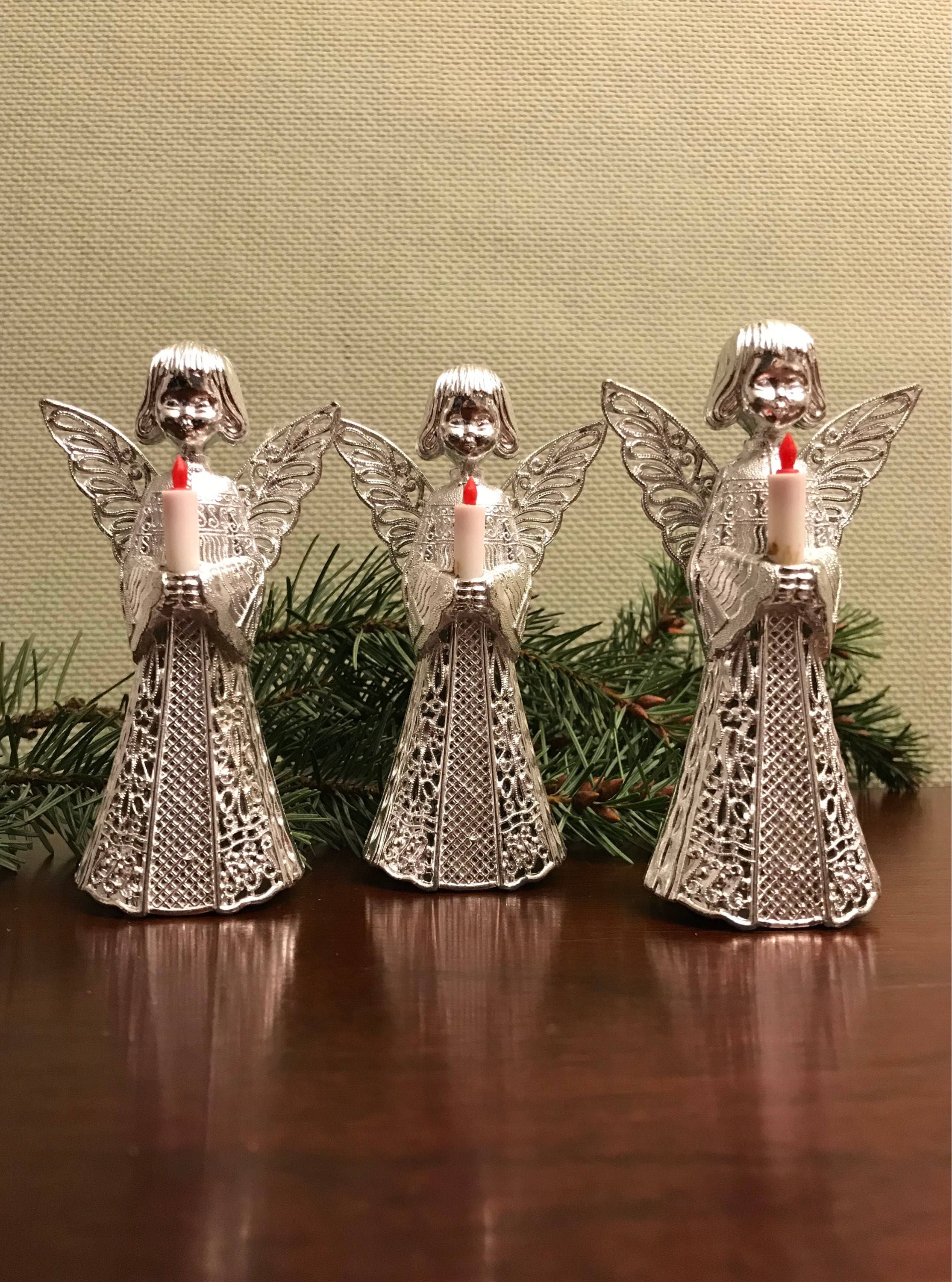 Vintage Angel ornaments, Mid century Angels, Christmas Angels, Angels