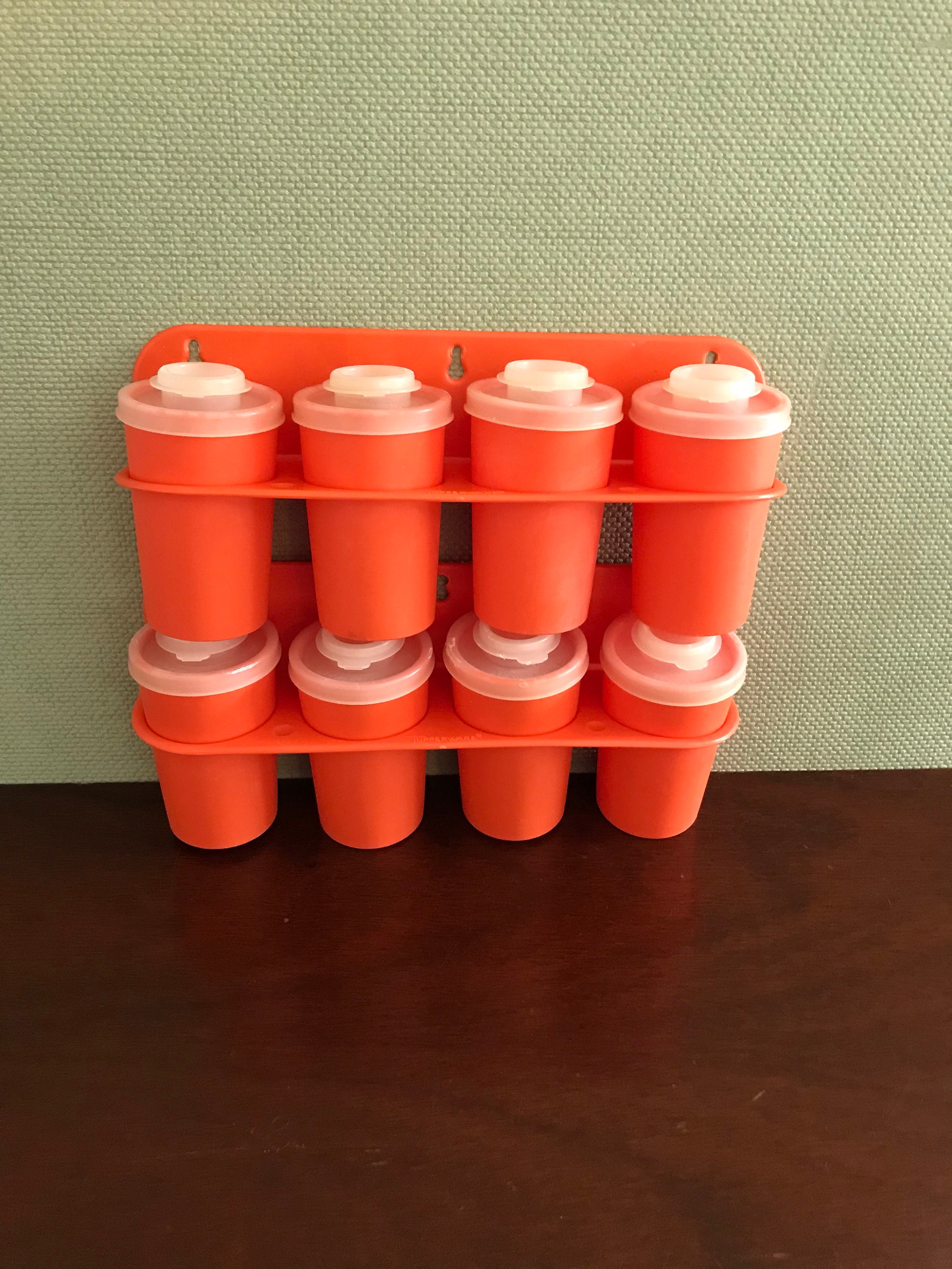 Vintage tupperware spice rack deals